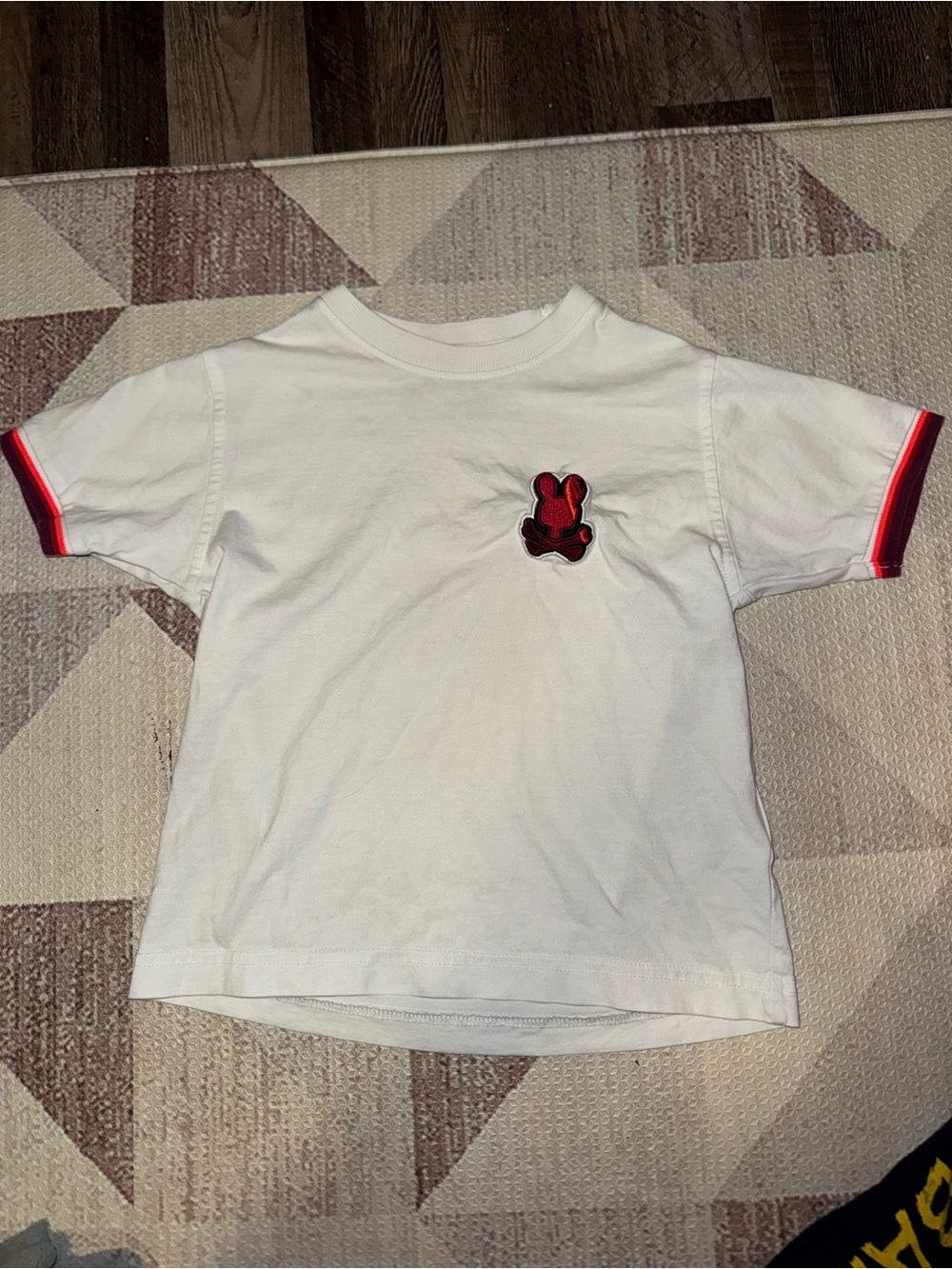 White Kids Psycho Bunny Tee